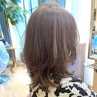 30代40代50代/卒園式/入学式/銀座/くびれレイヤー/白髪染め/野川