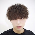 熊本メンズパーマ ツイストスパイラルパーマ 波巻きスパイラル