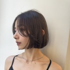 ぷつっとボブ×流れる顔周り