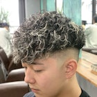 スペインカール×ホワイトメッシュ