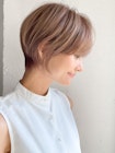 レイヤーカット大人可愛いシースルーバング美髪#302e0221