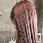 ピンク×ベージュのデザインカラー