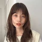 レイヤーカット ニュアンスパーマ顏周りレイヤーサラ艶