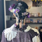 卒業式ヘアアレンジ ツルッとデザインツイン