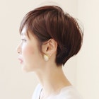 【 I. 】30代からの襟足すっきり前下がりショートボブ 川口