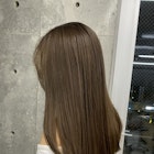 ブリーチ無しカラー/オリーブグレージュ/ワンホン(表参道駅)