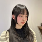 姫カット/顔まわりレイヤー