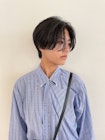 ハンサムなショートヘア