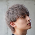 ブリーチ1回グレージュ マッシュウルフ