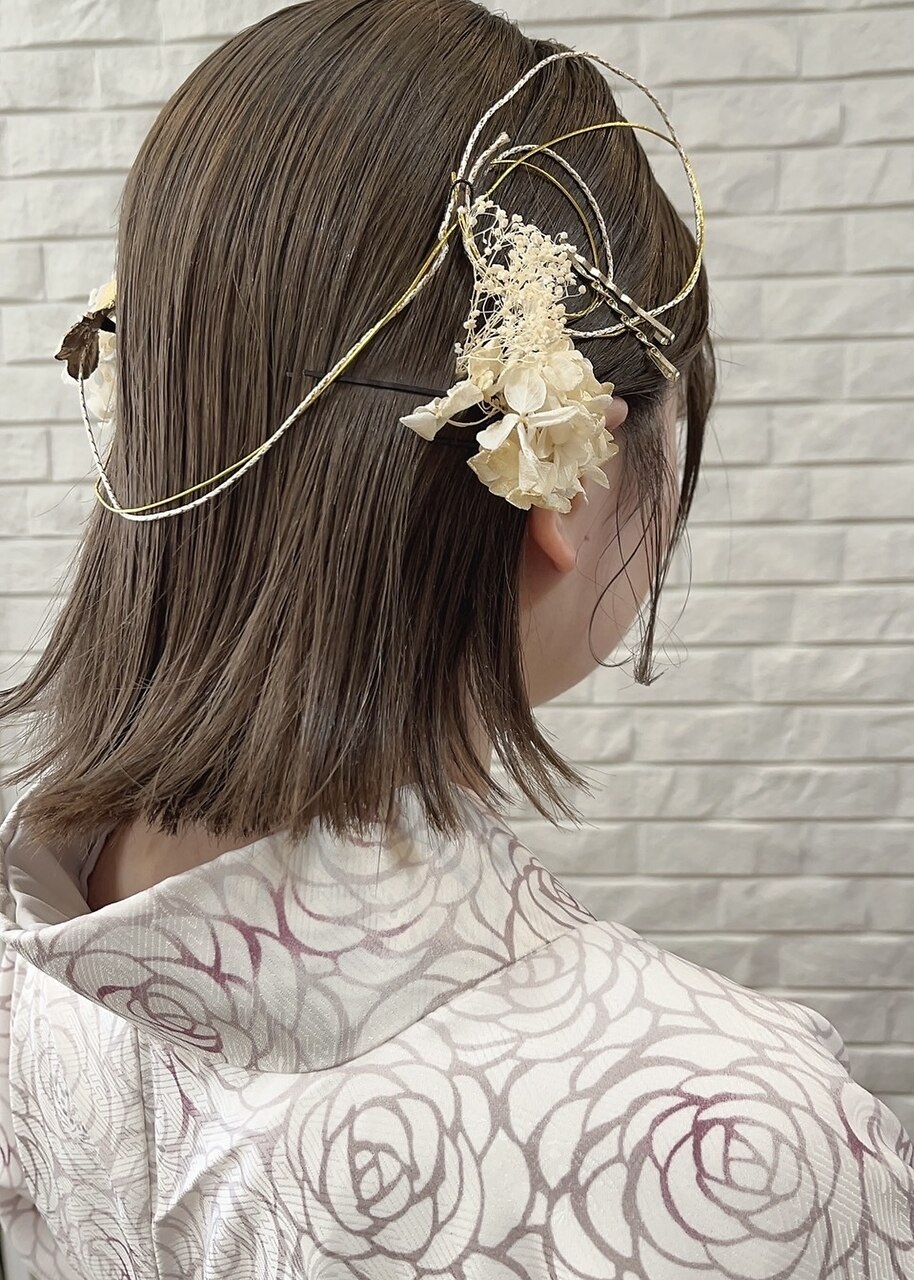 袴×ヘアアレンジ