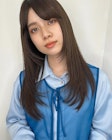ロングレイヤー×アッシュブラウン
