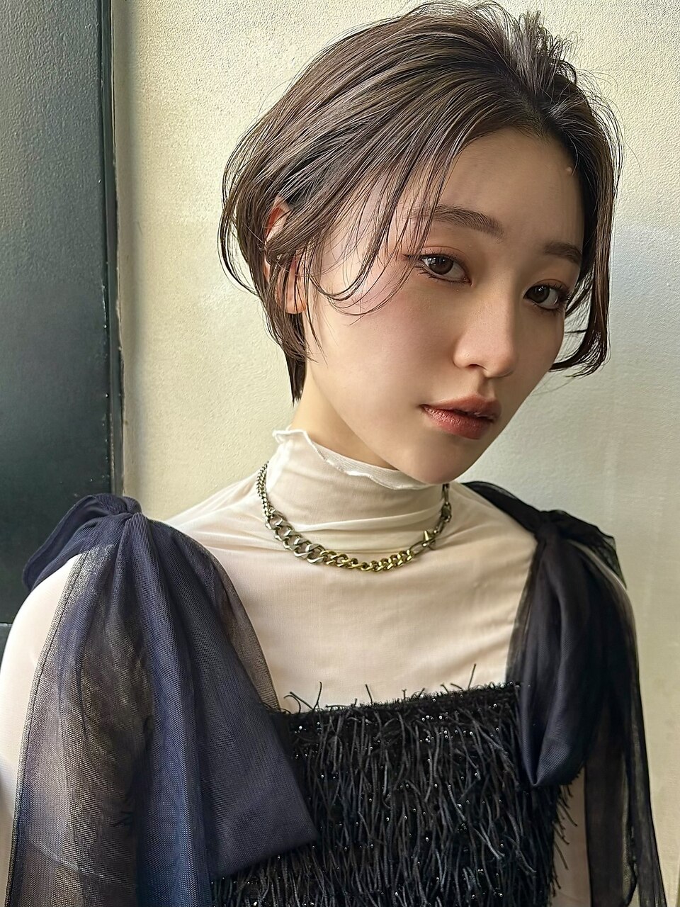 【 ハンサムマッシュ × アッシュベージュ 】浅野美紀