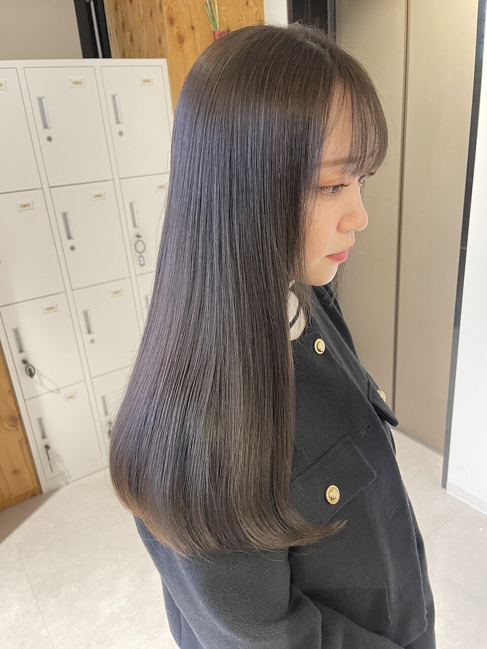 ◎重たく見えないラベンダーグレージュ◎