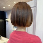 福山人気酸性ストレート20代30代40代インナーカラーボブ前髪小顔