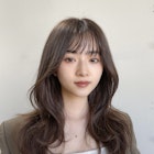 韓国風パーマ/コテ巻き風パーマ/髪質改善/グレージュ/韓国