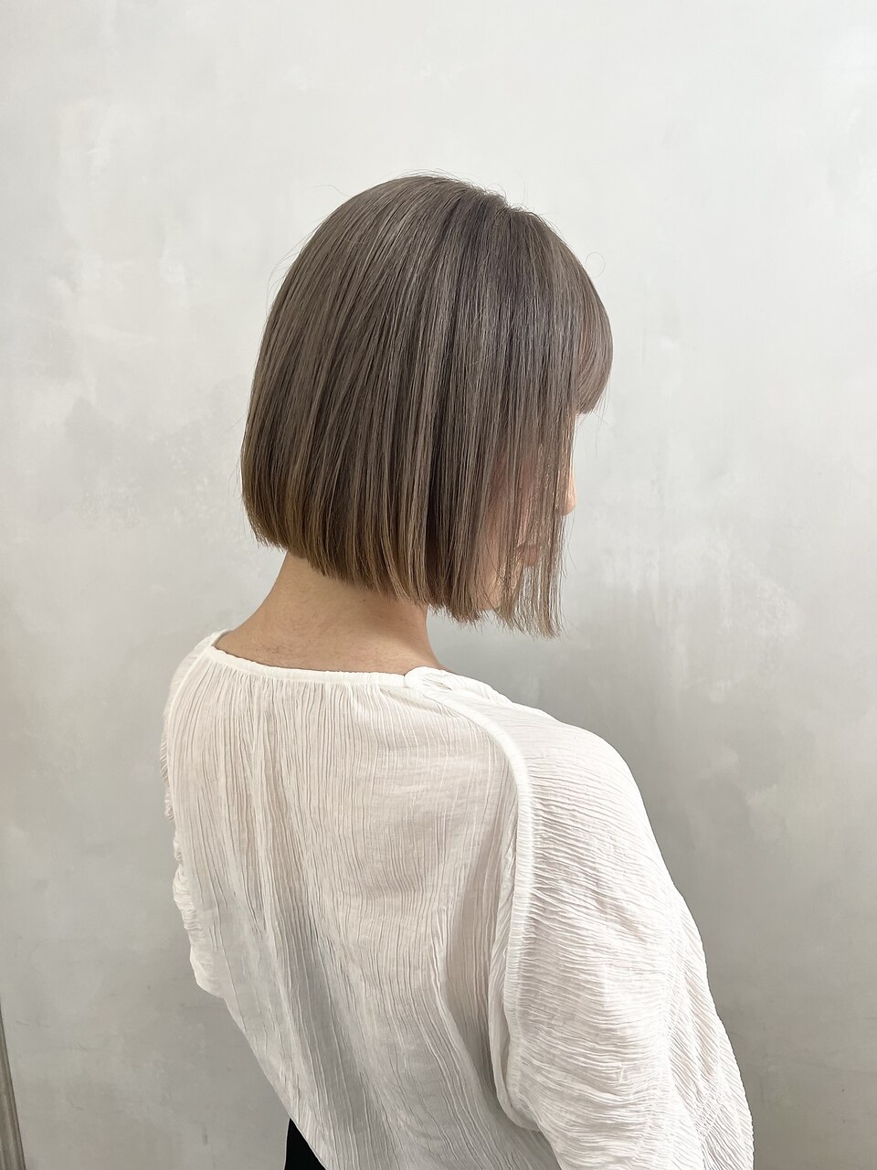 小森谷,切りっぱなしボブ,美髪,ピンクブラウンベージュg77