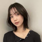 上品なフェイスレイヤーボブ