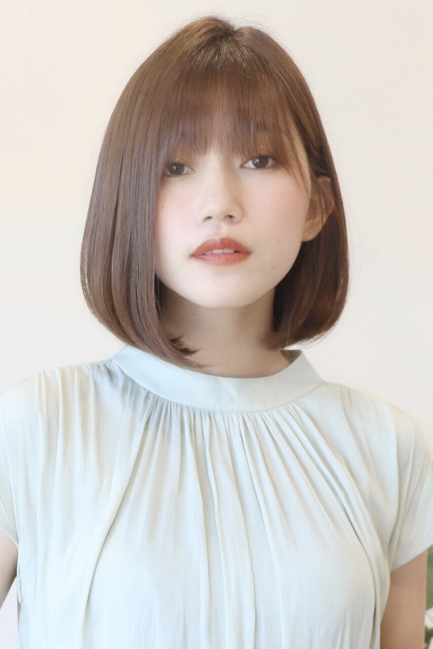 【 Ｉ. 】30代からのナチュラル前下がりショートボブ　川口