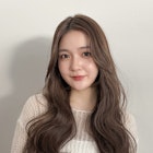 韓国風パーマ/コテ巻き風パーマ/髪質改善/グレージュ/韓国