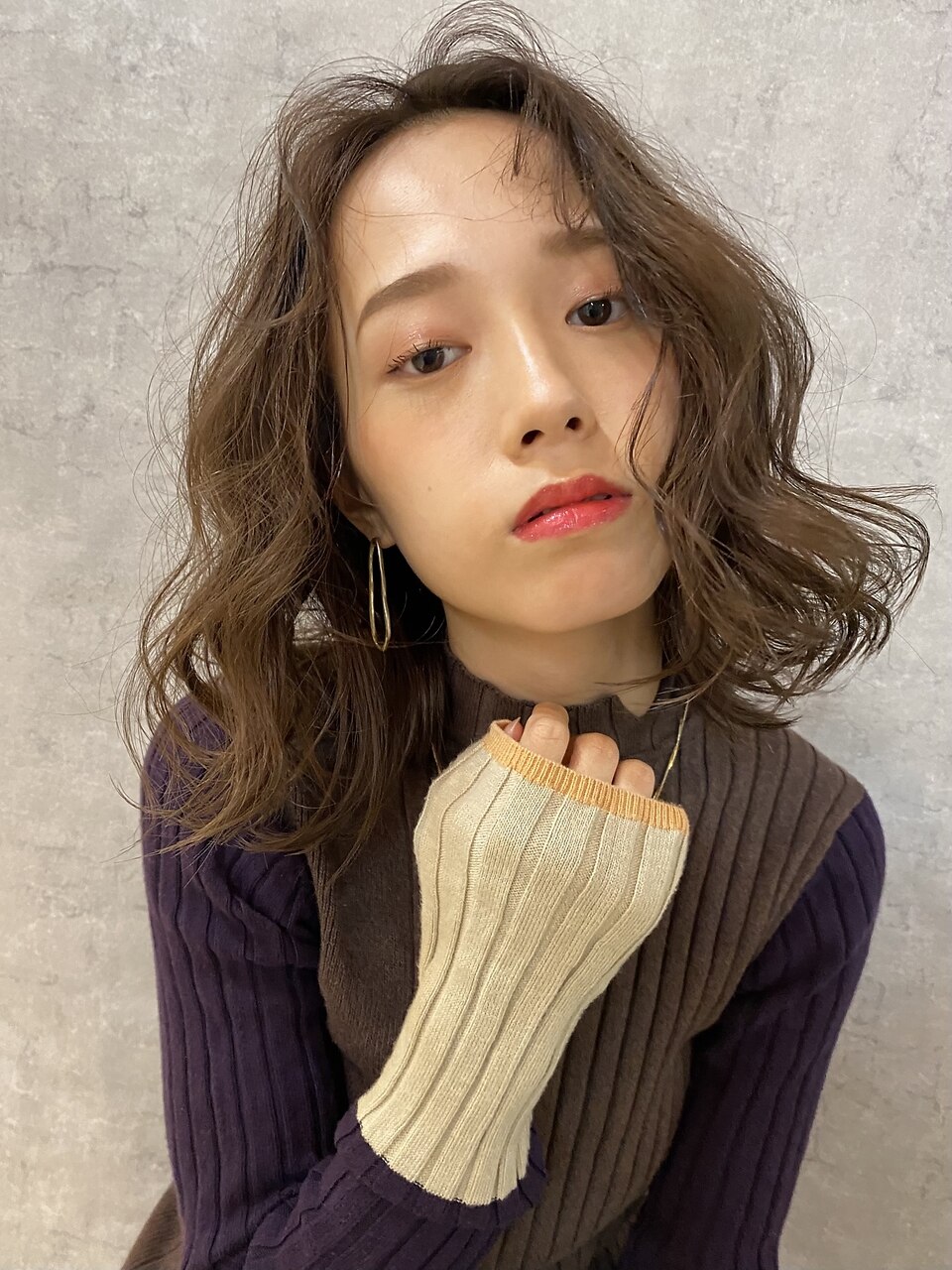 airy lob×ラベージュ