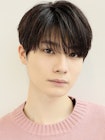 シースルーマッシュ韓国ヘアカルマパーマ韓国マッシュ黒髪