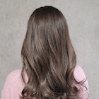 ロングヘア/ベージュ/アッシュ/透明感カラー/ケアカラー/榊原