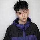 天神【BIRTH】アッシュブラック×カルマパーマ 10