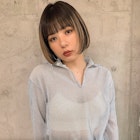 ミニボブ / ハイライトくすみベージュ