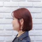 ボブ/ワインレッド/チェリーピンク/池袋