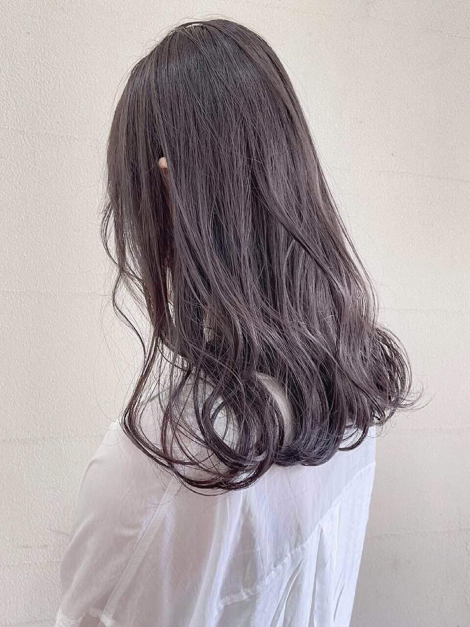 《shii../都甲》#ラベンダーグレージュ#透明感カラー