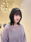 シャギーウルフ／ナチュラルウルフ／ウルフカット