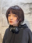 前上がりマッシュボブ