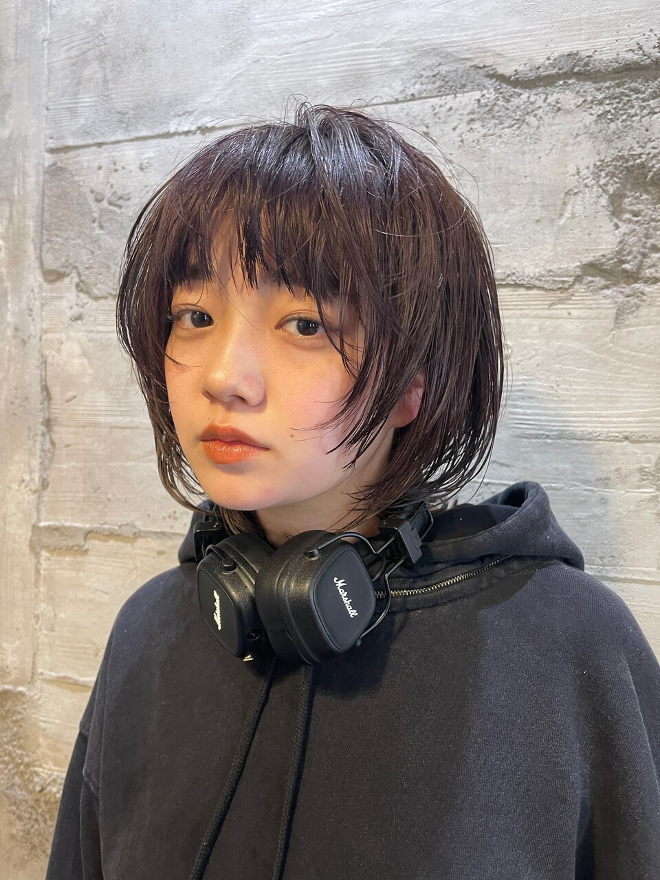 前上がりマッシュボブ