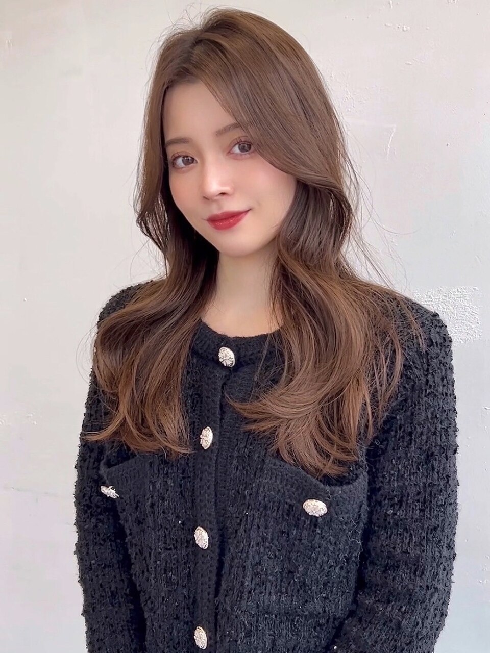 〇韓国ヘア ヨシンモリ レイヤーカット 顔まわりレイヤー