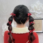 推し活 ライブ イベント量産型 玉ねぎツインテール×赤リボン