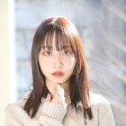 【Aere池袋】シースルーバングセミロング×サファリベージュ小林