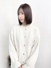 《shii../大黒》＃ミニボブ＃レイヤーボブ＃ピンクベージュ