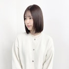 《shii../大黒》#ミニボブ#レイヤーボブ#ピンクベージュ