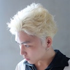 短髪ツーブロックノンジアミンカラーグレージュカラー_ba483471