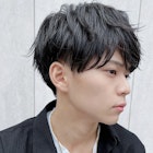 爽やかマッシュショート ツーブロック 王道 韓国 学割U24 A0510