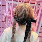 ツインテールアレンジヘア