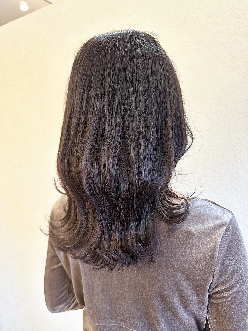 20×30×40代×くびれヘア×オリーブアッシュ×ミディアム