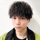 波巻きパーマメンズツイストスパイラルパーマツーブロック