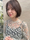 オトナ可愛い　まとまるショートボブ　【モリオカ】