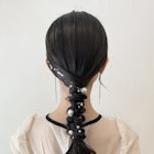 結婚式お呼ばれ・二次会 タイト編みおろしヘアセット