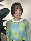 〈ayumi〉ウルフボブ×インナーカラー