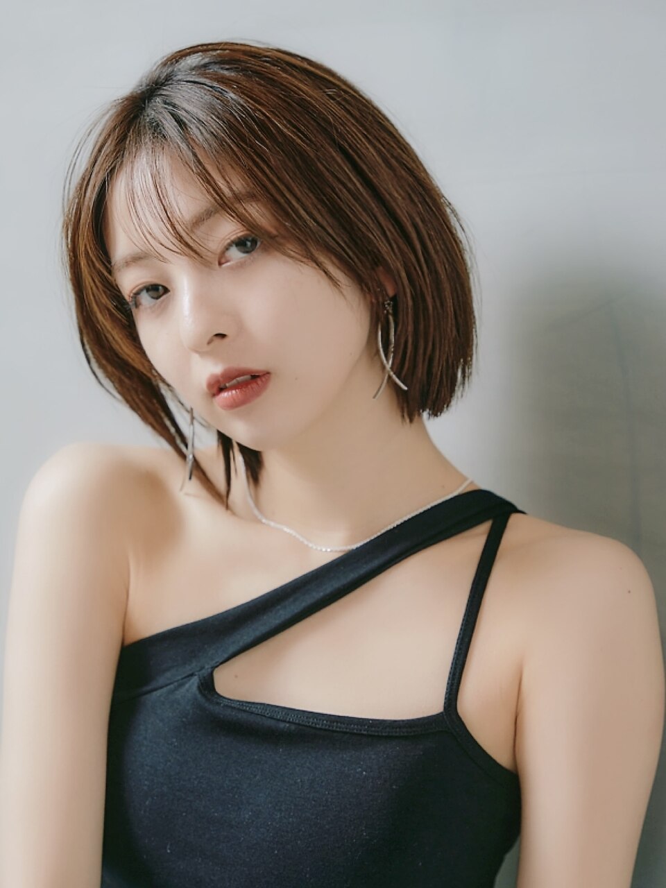 【スタイリング簡単☆】大人美人ボブ☆韓国風☆ショートの神様