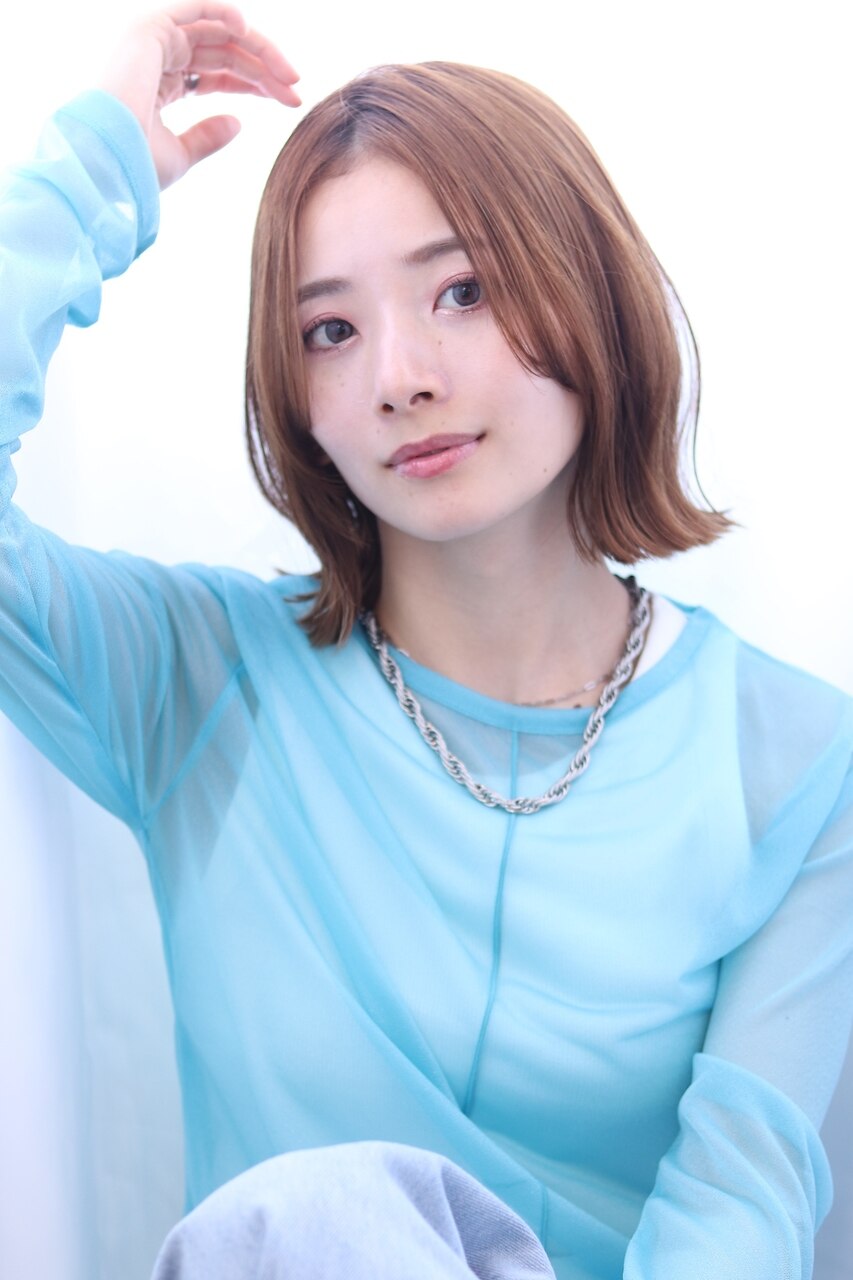 20代30代40代伸ばしかけ外ハネボブ