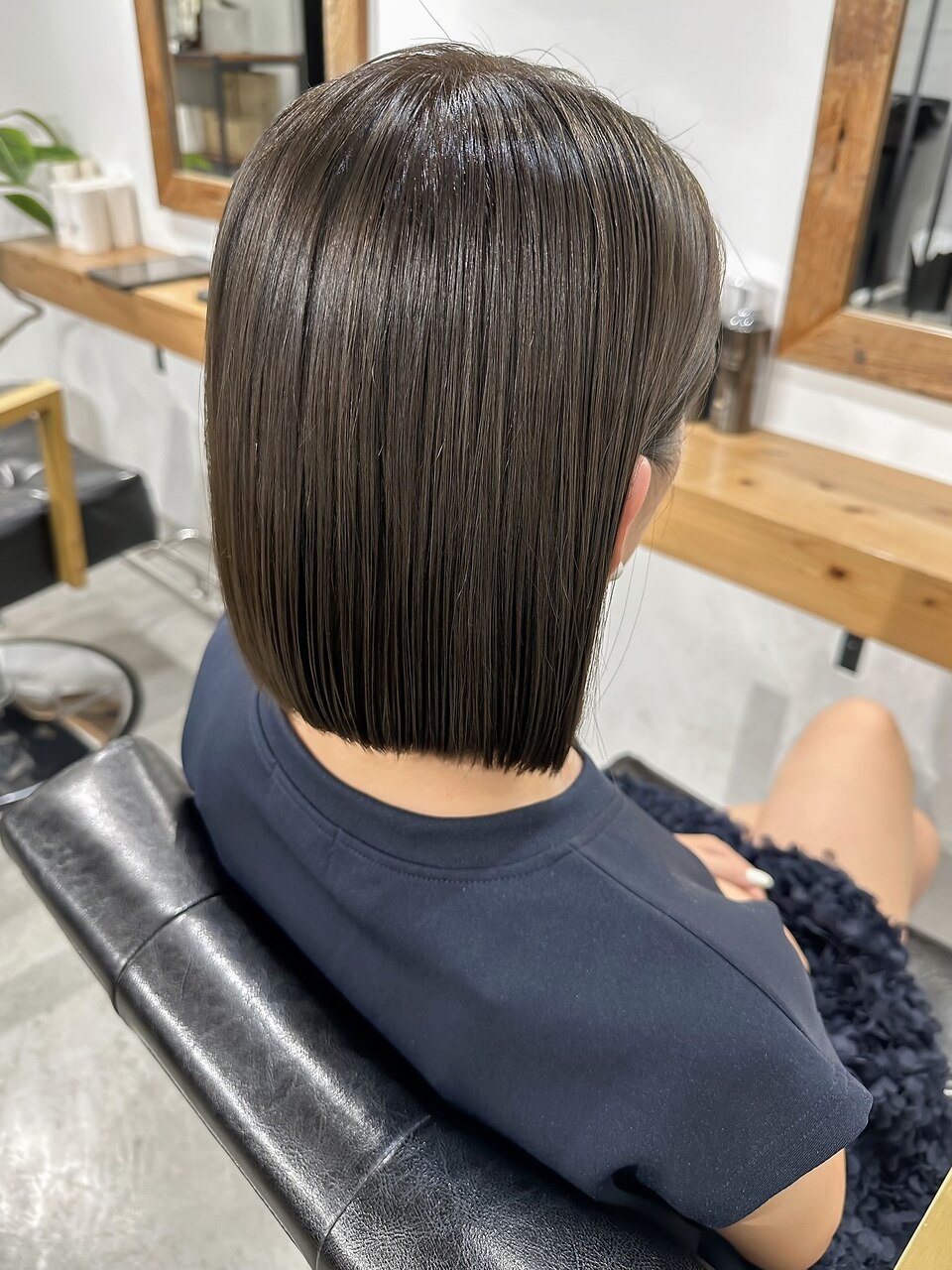 Laurel心斎橋○森拓也○ブルーグレー×大人ボブ