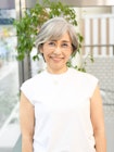 【えがお美容室 奈良店】50代60代から◎グレイヘアショートボブ